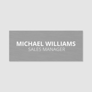 Custom Business Employee Professional Name Tag Pin
