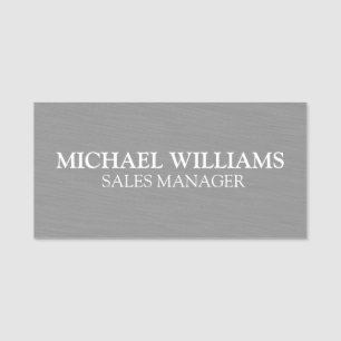 Custom Business Employee Professional Name Tag Pin