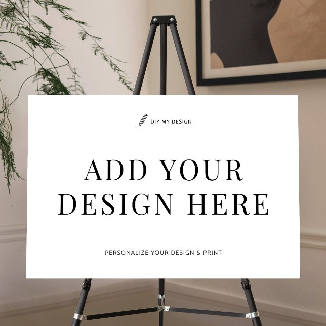 Custom Business Event Sign Printing 30x20" Board (30x20" Landscape event sign printing)