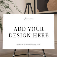 Custom Business Event Sign Printing 36x24" Board