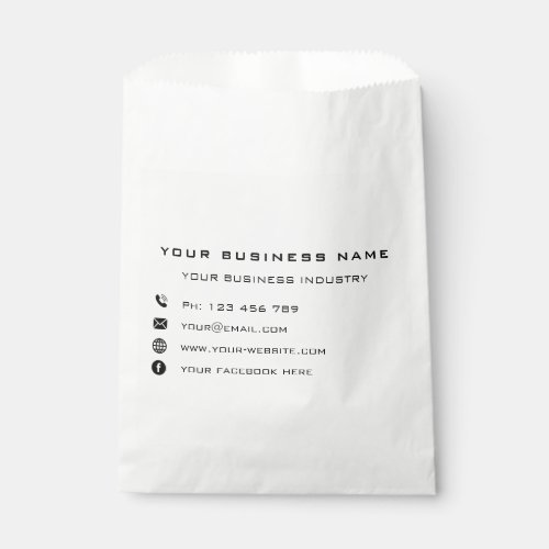 Custom Business Favor Bag Company Gift Promotional