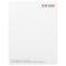 Custom Business Letterhead Stationery with Logo