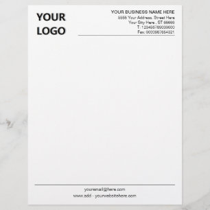 Custom Business Letterhead Your Branded Stationery