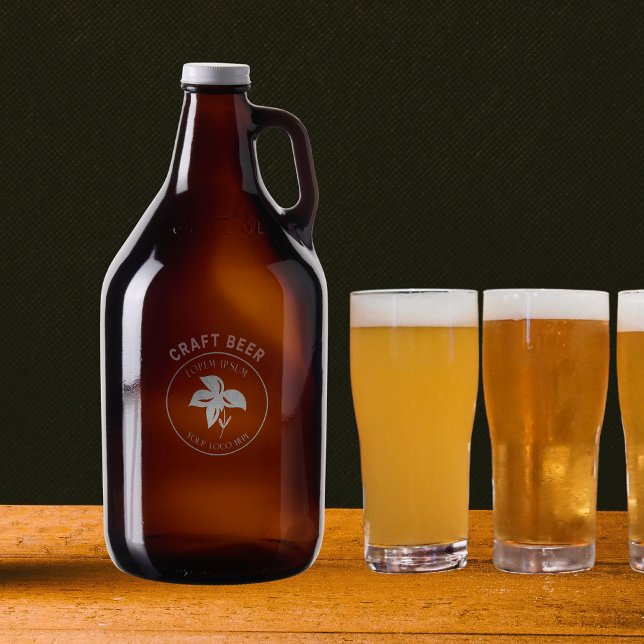 Custom Business Logo 64 oz Beer Growler (Custom Business Logo 64 oz Beer Growler
)