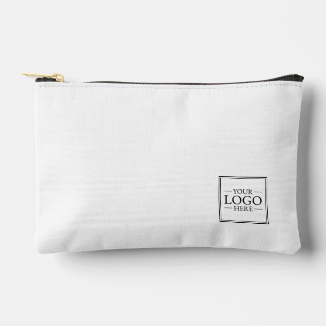 Custom Business Logo Accessory Pouch (Front)
