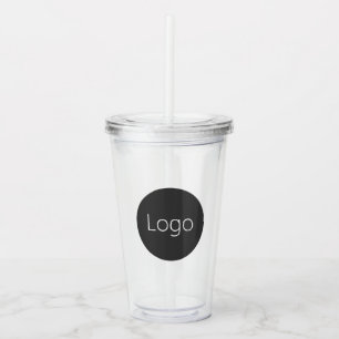 Custom Business Logo Acrylic Tumbler