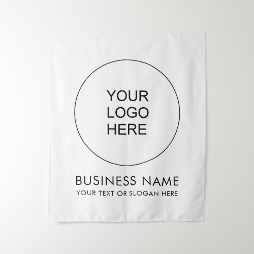 Custom Business Logo Add Text Backdrop Template