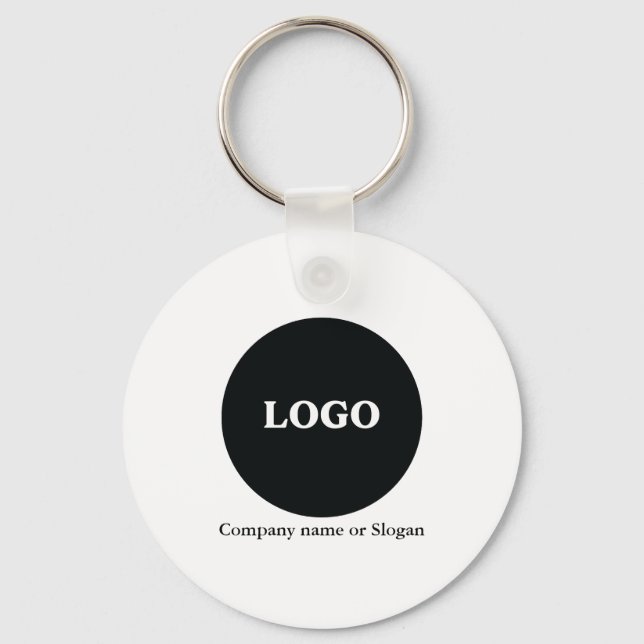Custom Business Logo – Add Your Photo Keychain (Front)