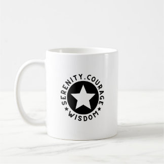 Custom Business Logo Addiction Recovery Merhandise Coffee Mug