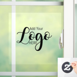 custom business logo advertising marketing car window cling