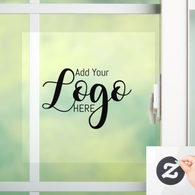 custom business logo advertising marketing car  window cling (Home)