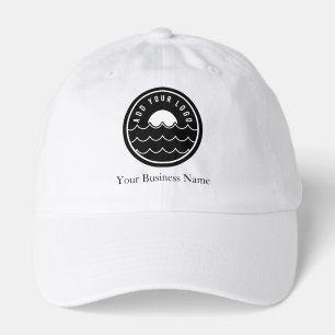 Custom Business Logo and Name Minimalist Hat