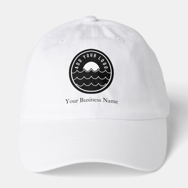 Custom Business Logo and Name Minimalist Hat (Front)
