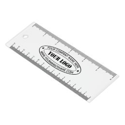 Custom Business Logo and Text Company Ruler