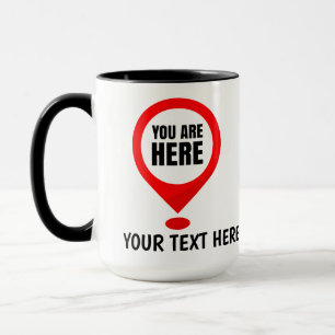 Custom Business Logo and Text Employee Gift Mug