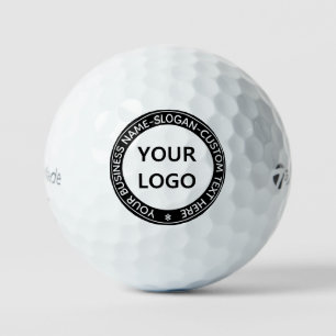 Custom Business Logo and Text Golf Balls Stamp