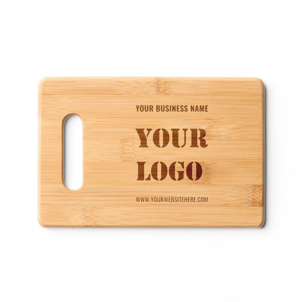 Discover Custom Business Logo and Text Personalized Company Personalized Cutting Board