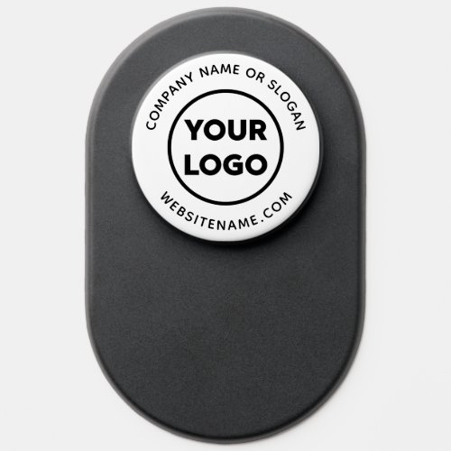 Custom Business Logo and Text PopSocket