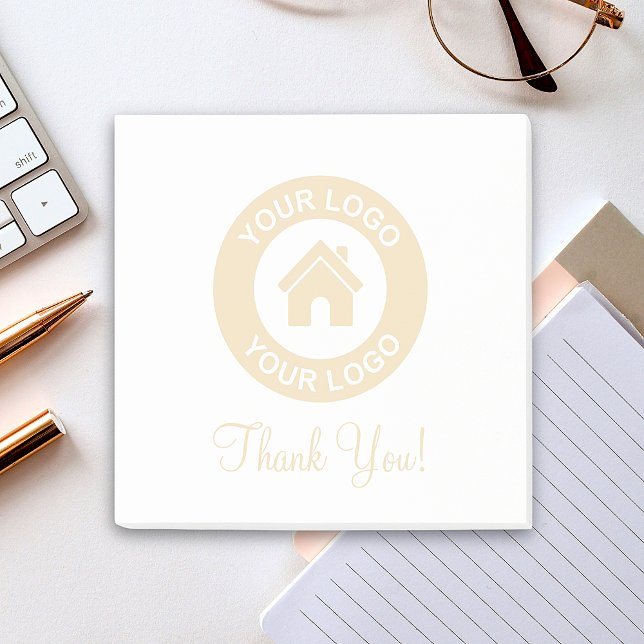 Custom Business Logo And Text Post-it Notes (Creator Uploaded)