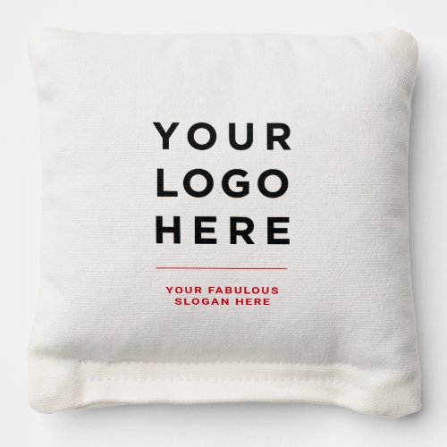 Custom Business Logo and Text Professional Cornhole Bags