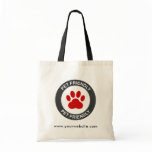 Custom Business Logo And Text Promo Tote Bag Custom Business Logo And Text Promo Tote Bag