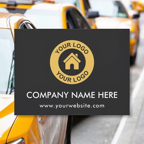 Custom Business Logo And Text Promotional Car Magnet