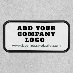 Custom Business Logo and Website Employees Patch
