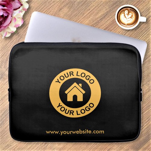 Custom Business Logo And Website Promotional Laptop Sleeve