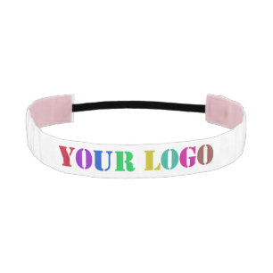 Custom Business Logo Athletic Headband Template