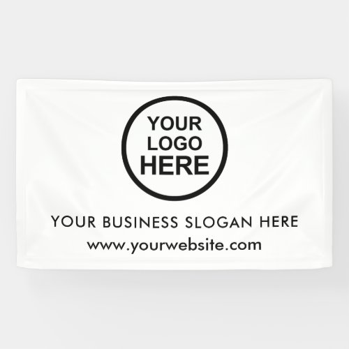Custom Business Logo Banner