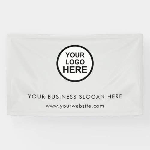 Custom Business Logo Banner