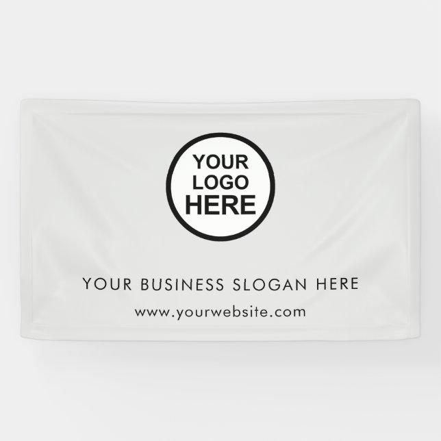 Custom Business Logo Banner (Horizontal)