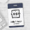 Custom Business Logo Basic Barcode Employee