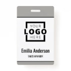 Custom Business Logo Basic Barcode Employee