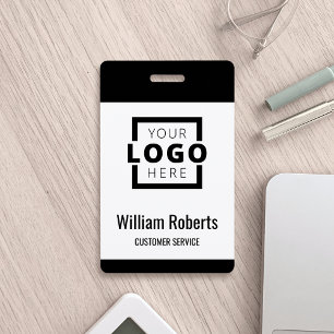 Custom Business Logo Basic Employee Badge