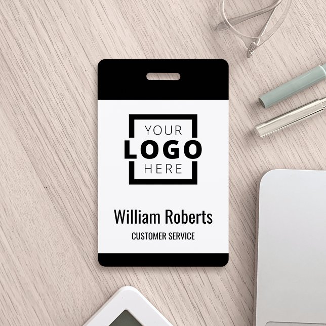 Custom Business Logo Basic Employee Badge (Creator Uploaded)