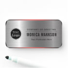 Custom Business Logo Basic Employee Staff Name Na