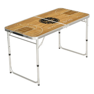 Custom Business Logo Beer Pong Table