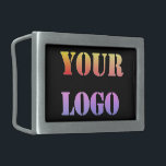Custom Business Logo Belt Buckle - Choose Colors<br><div class="desc">Custom Colors Your Company Logo Personalized Business Belt Buckles / Gift - Add Your Logo / Image - Resize and move elements with customization tool. Choose / add your favorite background colors ! ( Select your logo color with filter for colors ) Please use your logo - image that does...</div>