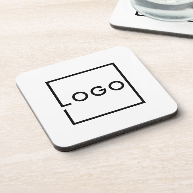 Custom Business Logo Beverage Coaster (Left Side)