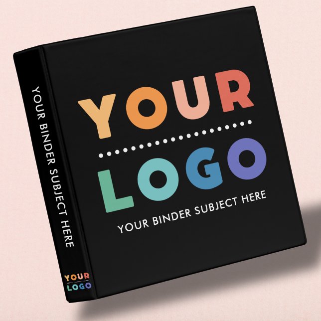 Custom Business Logo Binder No Minimum Order (logo binder)