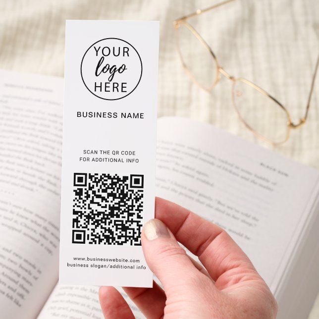 Custom Business Logo Bookmark (Hand)