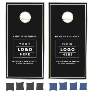  Custom Business Logo Brande Cornhole Set