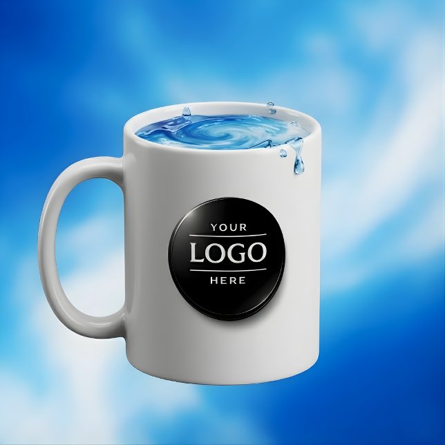 Custom Business Logo Branded Coffee Mug (Creator Uploaded)