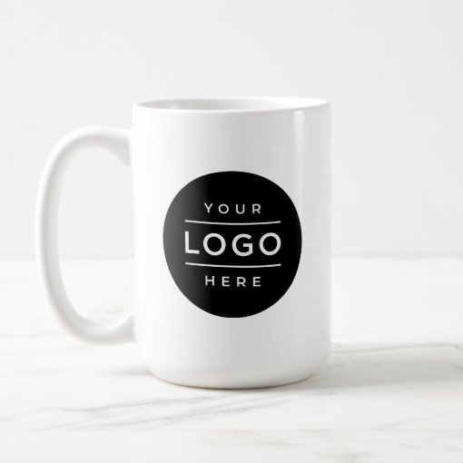 Custom Business Logo Branded Coffee Mug | Zazzle