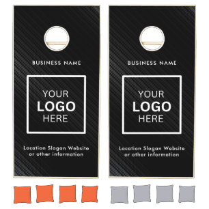 Custom Business Logo Branded Cornhole Set