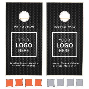 Custom Business Logo Branded Cornhole Set