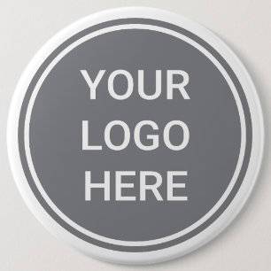 Custom Business Logo Branded Corporate Employee Button