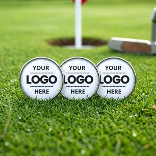 Custom Business Logo Branded Corporate Golf Balls Ball Marker