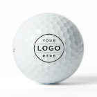 Custom Business Logo Branded Golf Balls | Zazzle